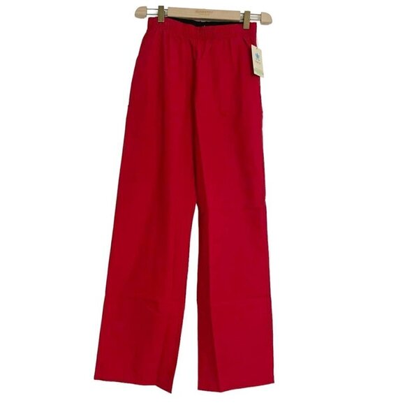 NEW Maevn Size XS Red Scrub Pants Nurse Doctor Health Care Uniform - Picture 1 of 7